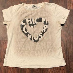 MOSCHINO CHEAP AND CHIC Vintage T-shirt Size 8